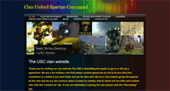 Desktop Screenshot of clanusc.weebly.com