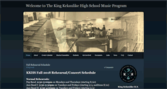 Desktop Screenshot of kekaulikeband.weebly.com