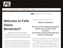 Tablet Screenshot of faithvisionministries.weebly.com