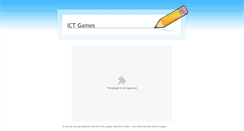 Desktop Screenshot of ictgames.weebly.com