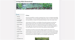 Desktop Screenshot of livinghills.weebly.com