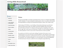 Tablet Screenshot of livinghills.weebly.com