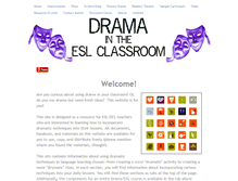 Tablet Screenshot of esldrama.weebly.com