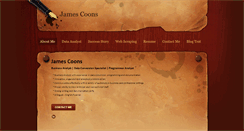 Desktop Screenshot of jamesacoons.weebly.com