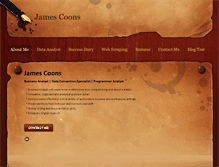Tablet Screenshot of jamesacoons.weebly.com