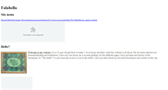 Desktop Screenshot of falabella.weebly.com