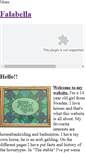 Mobile Screenshot of falabella.weebly.com