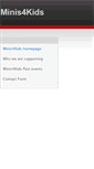 Mobile Screenshot of minis4kids.weebly.com