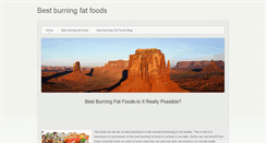 Desktop Screenshot of bestburningfatfoods.weebly.com