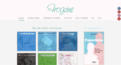 Desktop Screenshot of frogzine.weebly.com