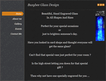 Tablet Screenshot of busybeeglassdesign.weebly.com