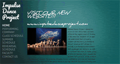 Desktop Screenshot of impulsedanceproject.weebly.com