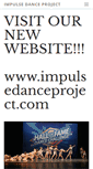 Mobile Screenshot of impulsedanceproject.weebly.com