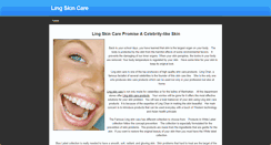 Desktop Screenshot of lingskincare.weebly.com