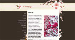 Desktop Screenshot of jessicasinthebag.weebly.com
