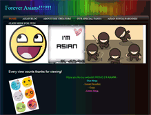 Tablet Screenshot of foreverasians.weebly.com