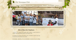 Desktop Screenshot of flcnewmanclub.weebly.com