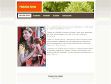Tablet Screenshot of michellearras.weebly.com
