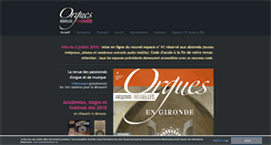 Desktop Screenshot of orgues-nouvelles.weebly.com