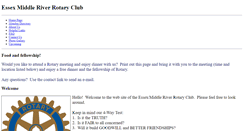 Desktop Screenshot of middleriverrotary.weebly.com