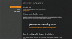 Desktop Screenshot of freevectors.weebly.com