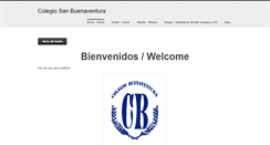 Desktop Screenshot of colegiosanbuenaventura.weebly.com