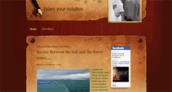 Desktop Screenshot of islamursolution.weebly.com