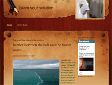 Tablet Screenshot of islamursolution.weebly.com