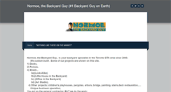 Desktop Screenshot of normoethebackyardguy.weebly.com