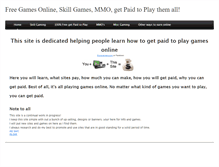 Tablet Screenshot of paidtoplaygames.weebly.com