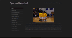 Desktop Screenshot of icspartanbasketball.weebly.com