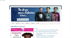 Desktop Screenshot of maharajacollections.weebly.com