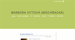 Desktop Screenshot of barboramochnacka.weebly.com