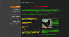 Desktop Screenshot of irishpoultry.weebly.com