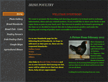 Tablet Screenshot of irishpoultry.weebly.com