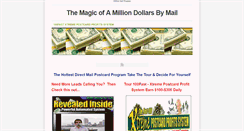 Desktop Screenshot of millionmailprogram.weebly.com