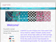 Tablet Screenshot of crafts761.weebly.com