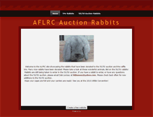 Tablet Screenshot of aflrcauction.weebly.com