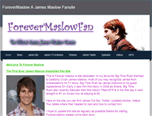 Tablet Screenshot of forevermaslowfan.weebly.com