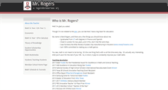 Desktop Screenshot of markrogers.weebly.com