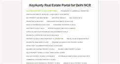 Desktop Screenshot of keyaunty.weebly.com