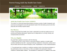 Tablet Screenshot of foreveryoungadhcc.weebly.com