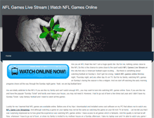 Tablet Screenshot of nfl-games-live-stream.weebly.com