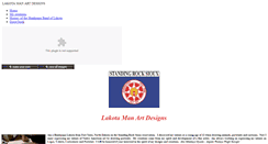 Desktop Screenshot of lakotamanartdesigns.weebly.com