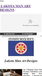 Mobile Screenshot of lakotamanartdesigns.weebly.com