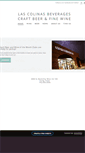 Mobile Screenshot of lascolinasbeverages.weebly.com