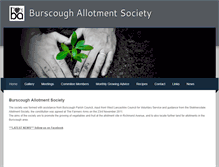 Tablet Screenshot of burscoughallotmentsociety.weebly.com