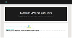 Desktop Screenshot of paydayloanlist.weebly.com