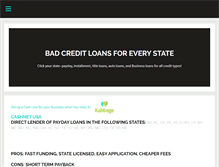 Tablet Screenshot of paydayloanlist.weebly.com