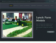 Tablet Screenshot of lynchfarmmodels.weebly.com